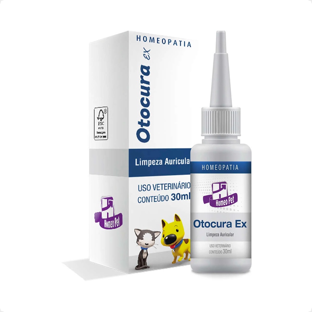 Otocura Ex Homeopatia Homeo Pet Real H - 30ml em Oferta na Shopee