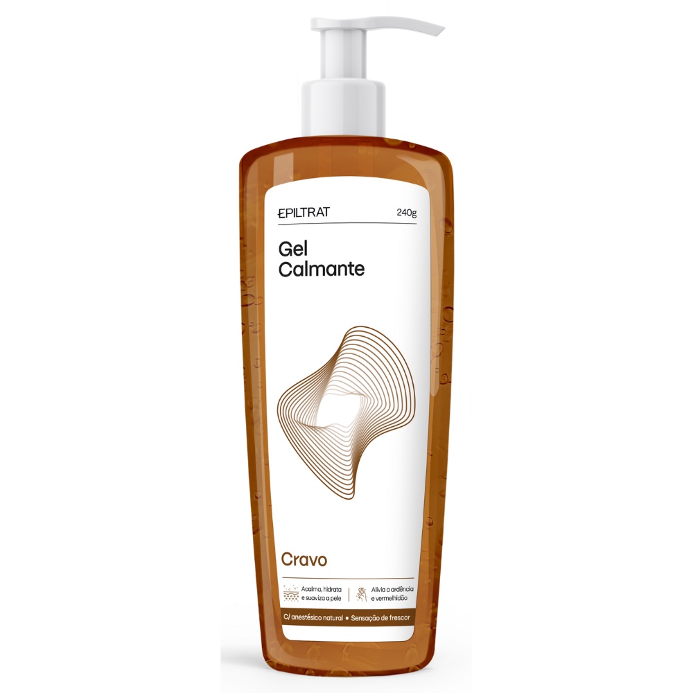 Gel Calmante Pós Depilação Corpo E Rosto Cravo Labotrat 240g - Beauty