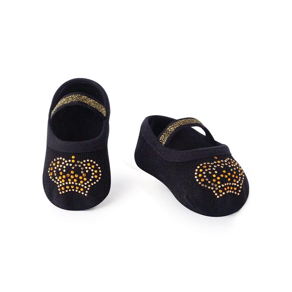 Meia Sapatilha com Aplique Menina Princesa - Puket em Oferta na Shopee