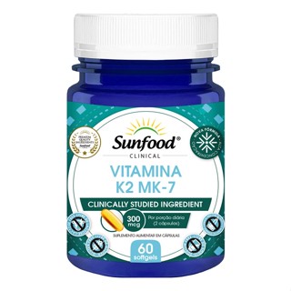 Vitamina K2 Mk7 60softgels Sunfood Clinical