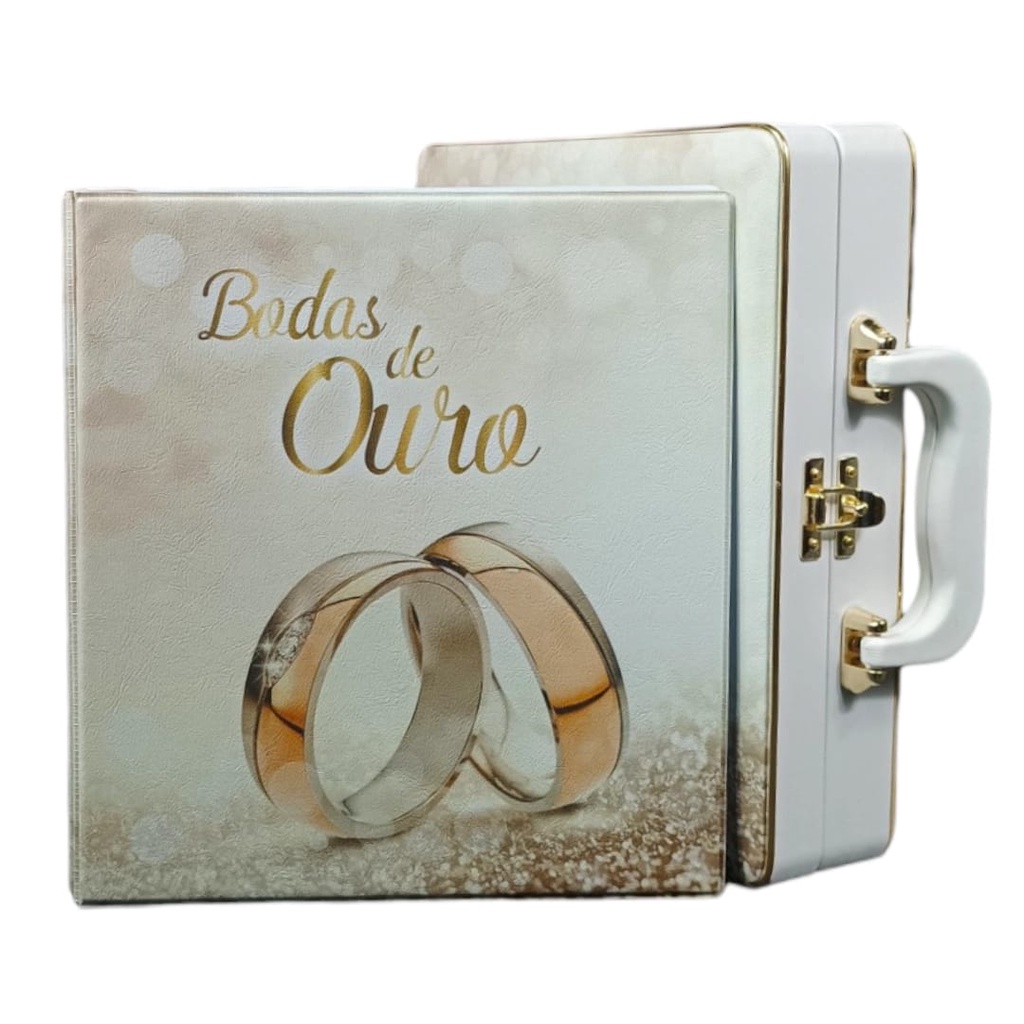 Álbum Enlace Casamento Bodas De Ouro 120 Fotos 15x21