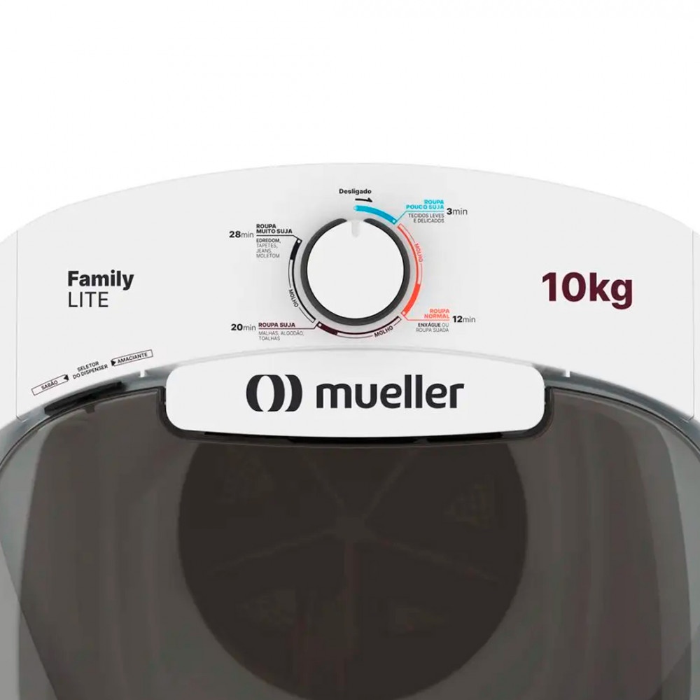 Lavadora Semiautomática Mueller 10kg Family Lite · foto 2