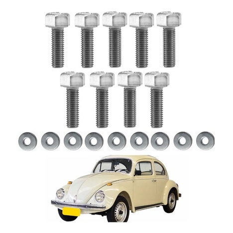 Kit Parafuso Para 1 Paralama Fusca em Oferta na Shopee