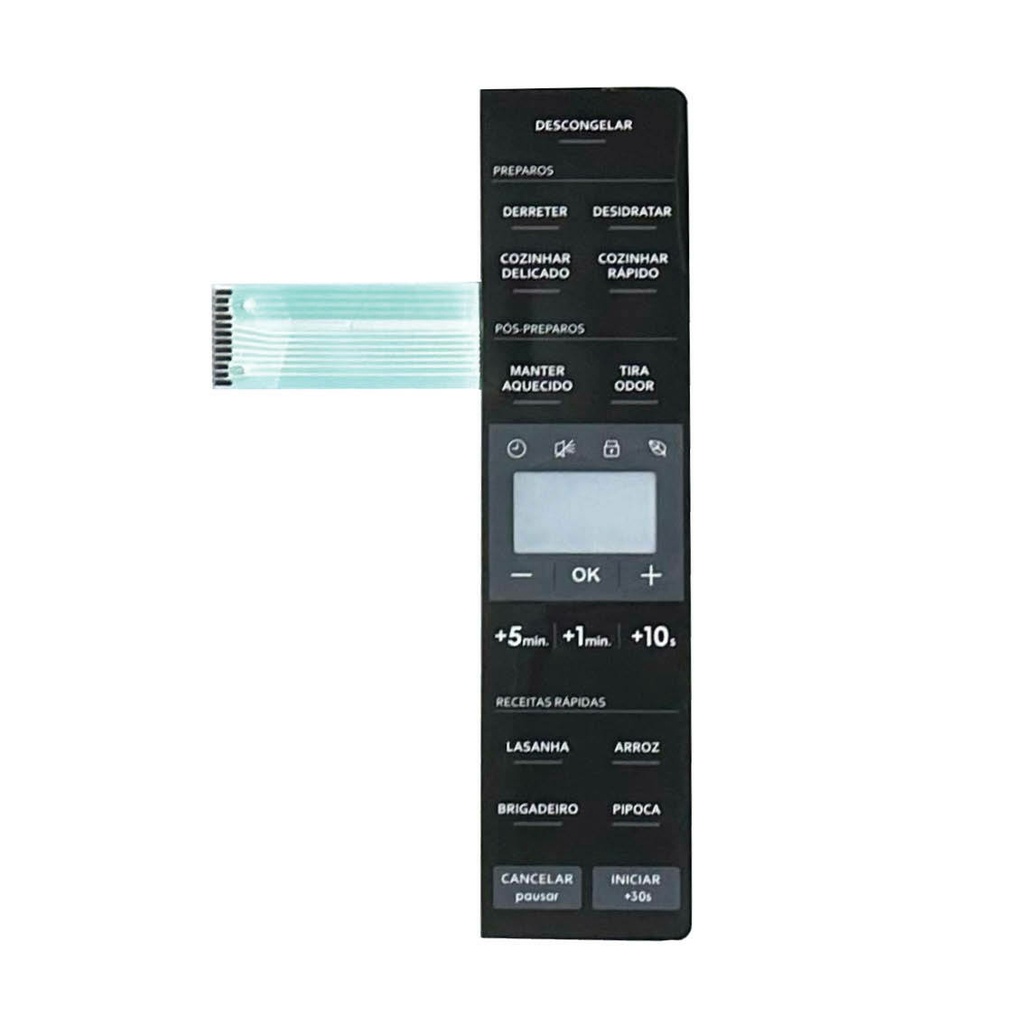 MEMBRANA COMPATIVEL MICROONDAS  ME 23P / ME23S - PRETA