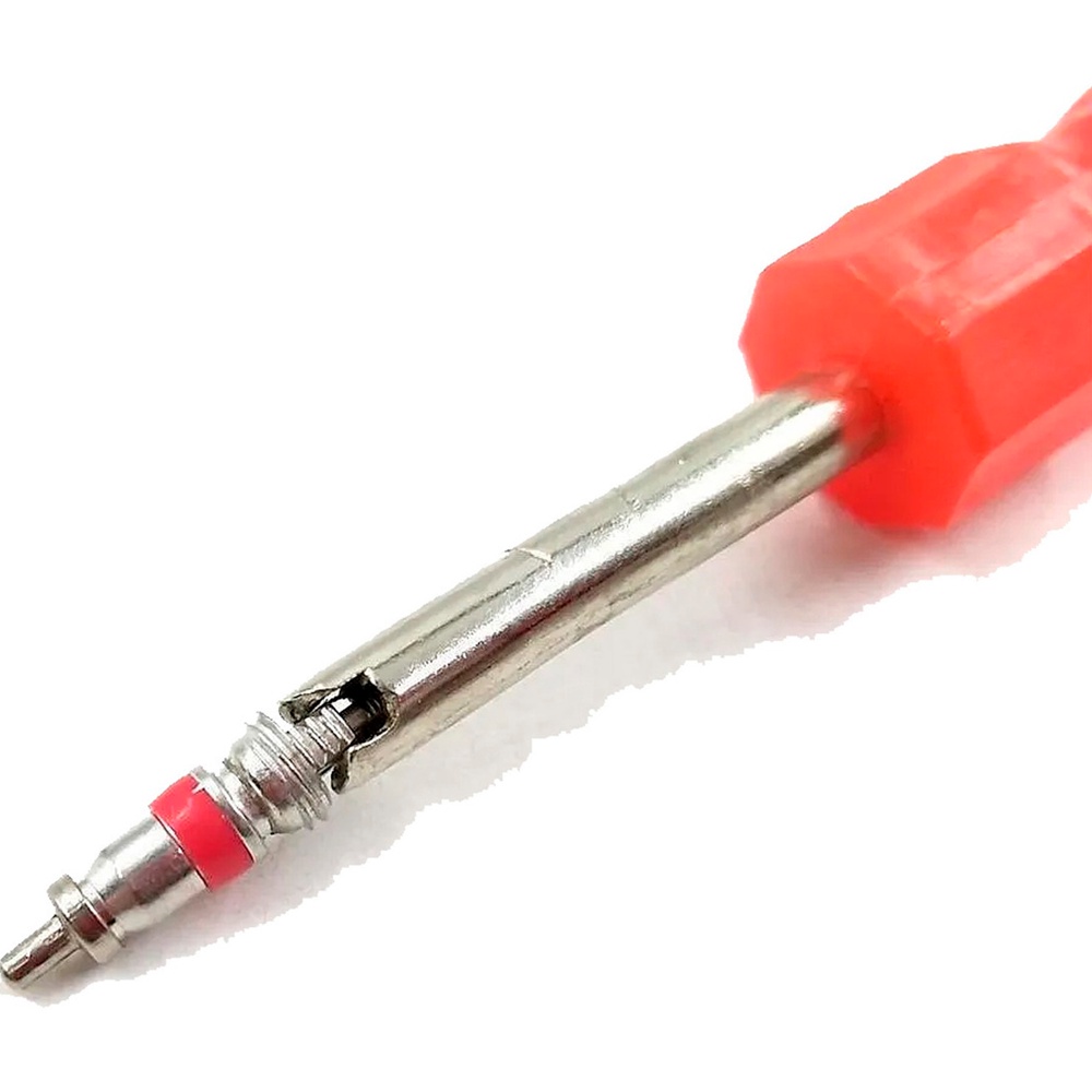 Chave Tarraxa Saca Núcleo Curto De Válvula 25mm Com Cabo Plástico — imagem 2 de 2