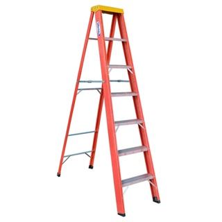 Escada Tesoura Residencial em Fibra 7 Degraus 2,10 Metros Suporta 120kg - Wbertolo em Oferta na Shopee