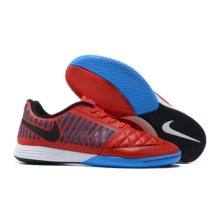 Nike8888 Lunar Gato II IC Botas de futebol de cinco para o interior pequeno campo Plano de alto nível MD 3202 O içamento original do retorno do rei