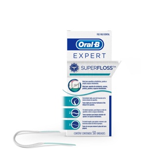 Fio dental Oral-B SuperFloss 50un em Oferta na Shopee