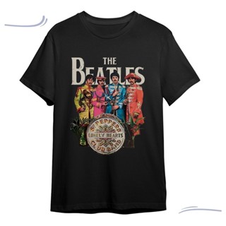 Camiseta Camisa Basica Algodao The Beatles Lonely Hearts 100% Algodão Alta Qualidade