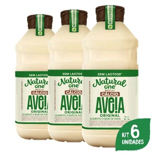 Pack com 6 Bebidas De Aveia 2L - Ambiente - Natural One
