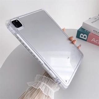 Para iPad Case Pro 11 12 9 10o 10,2 9o 8o 7o 6o 5o Geração 10,9 Air 4 5 2021 2022 Capa Macia De Airbag Transparente