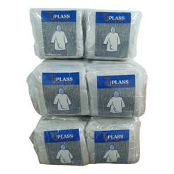 Kit 50 Capas De Chuva Descartável Transparente Unisex