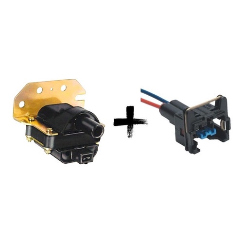 Bobina Ignição + Conector Gol Mi Parati Santana 2p Nova
