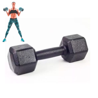 Halter Sextavado Pintado 10kg Preto em Oferta na Shopee