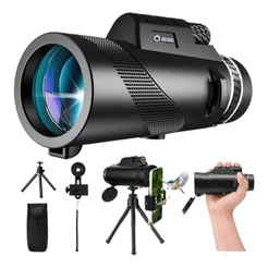 Monoculo Telescópio Binoculo Portátil Zoom Para Celular Monocular 40x60