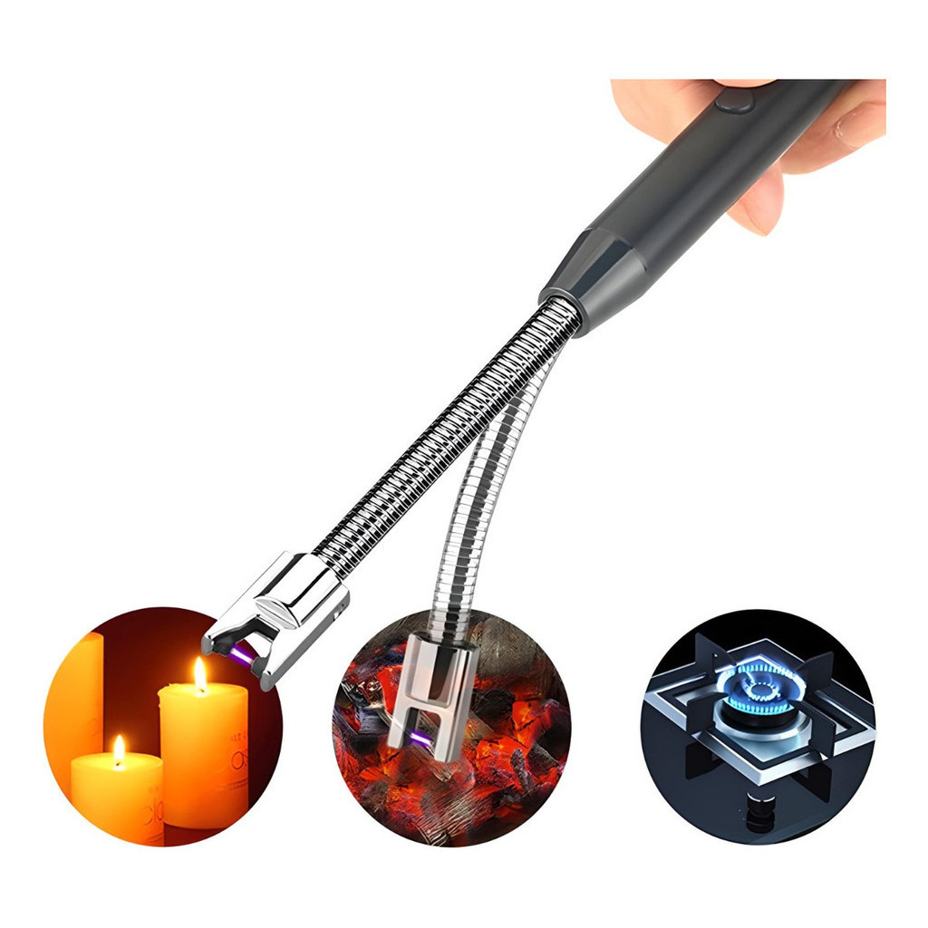 Acendedor Velas Fogão Plasma Eletrônico Usb Recarregável