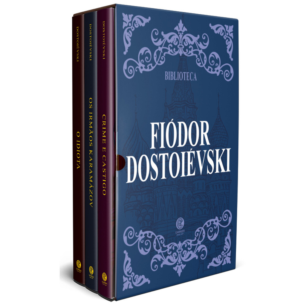 Biblioteca Dostoiévski - Box com 3 Livros em Oferta na Shopee