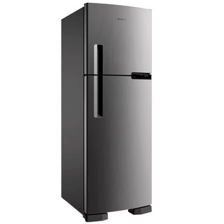 Geladeira Brastemp BRM44HK Frost Free Duplex com Compartimento Extrafrio e Fresh Zone Inox - 375L em Oferta na Shopee