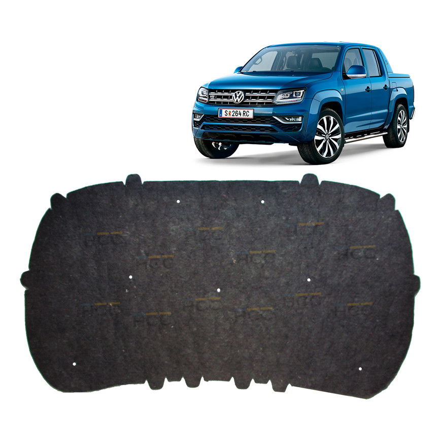 Kit Manta Forro Do Capô E Presilha Amarok 2010 2011 2012 13