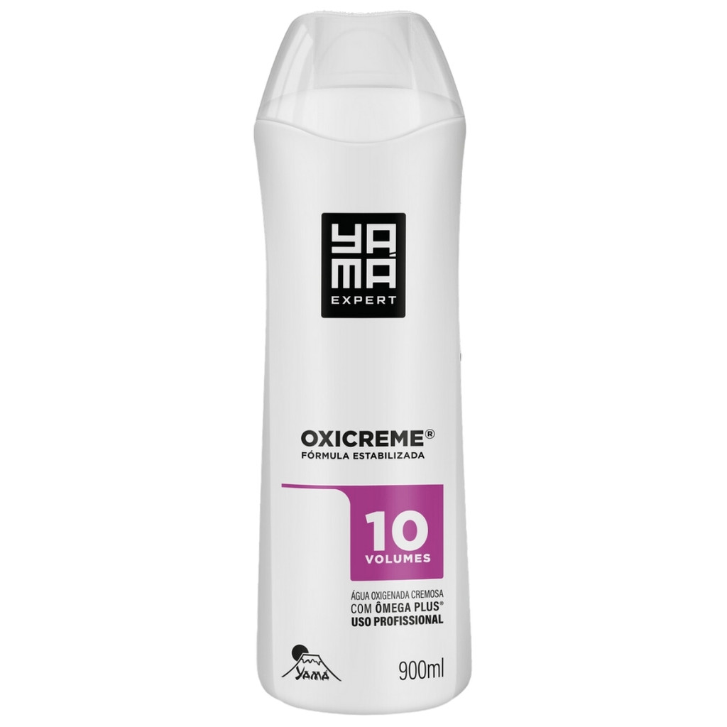 Água Oxigenada Cremosa Yama Profissional Oxicreme Estabilizada 10Vol 900ml