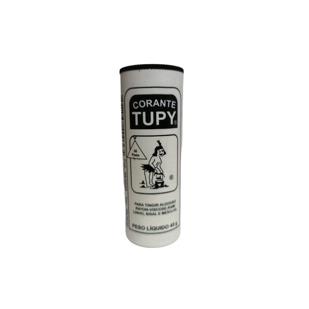Corante Tupy Tinta De Tingir Roupa Tintura 45g Várias Cores