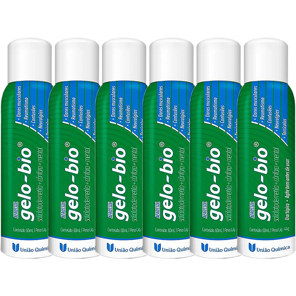 K 6 Gelo-bio Aerossol 60ml - Health