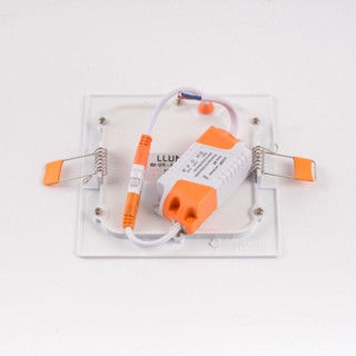 Embutido Slim LED quadrado 6W 6500K Bronzearte