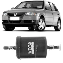 Filtro Combustivel Gol G2 G3 G4 1.6 1.8 2003 A 2008 Wega