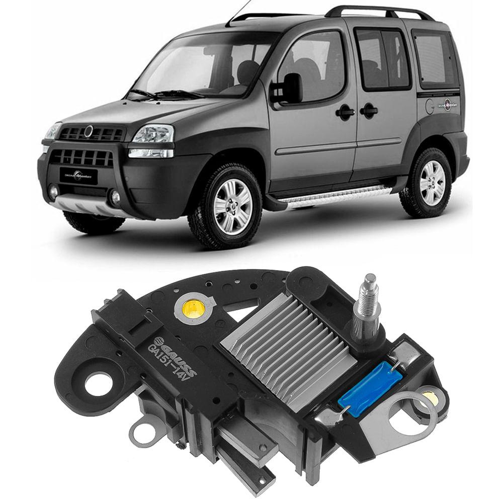 Regulador Voltagem Alternador Doblo Fiorino Idea Gauss em Oferta na Shopee
