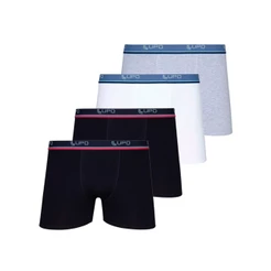 Kit com 4 Cuecas Boxer Lupo 523-088