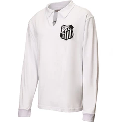 Camisa Retrô Santos 1962 Manga Longa Oficial