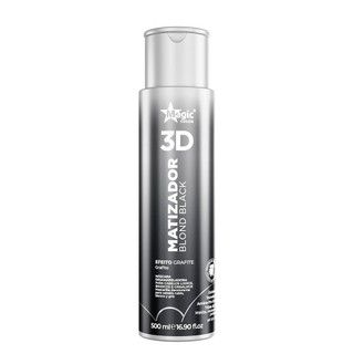 Matizador Magic Color Gloss 3d Blond Black Grafite 500ml em Oferta na Shopee