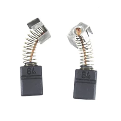 Escova de Carvão Makita CB64 194968-1 Kit 2 Peças para Motor Elétrico Reposição Original