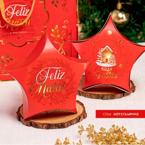 10 Caixa Embalagem Estrela Encanto 3533 (JANGO NATAL 2023) LANÇAMENTO - Stationery