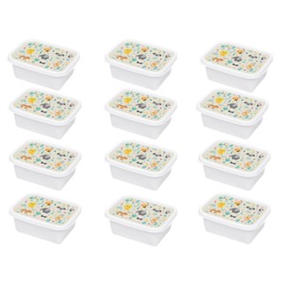Kit 12 Potes Potinhos P/ Papinhas 220Ml P/ Freezer Microndas