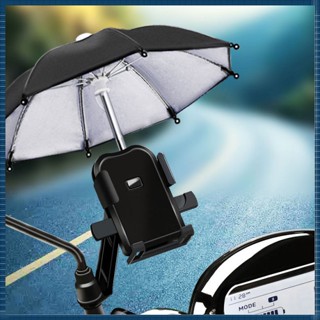 Ma Motocicleta Telefone Celular Suporte De Navegação Samll Guarda-Chuva Protetor Solar À Prova De Sol Bicicleta Decoração