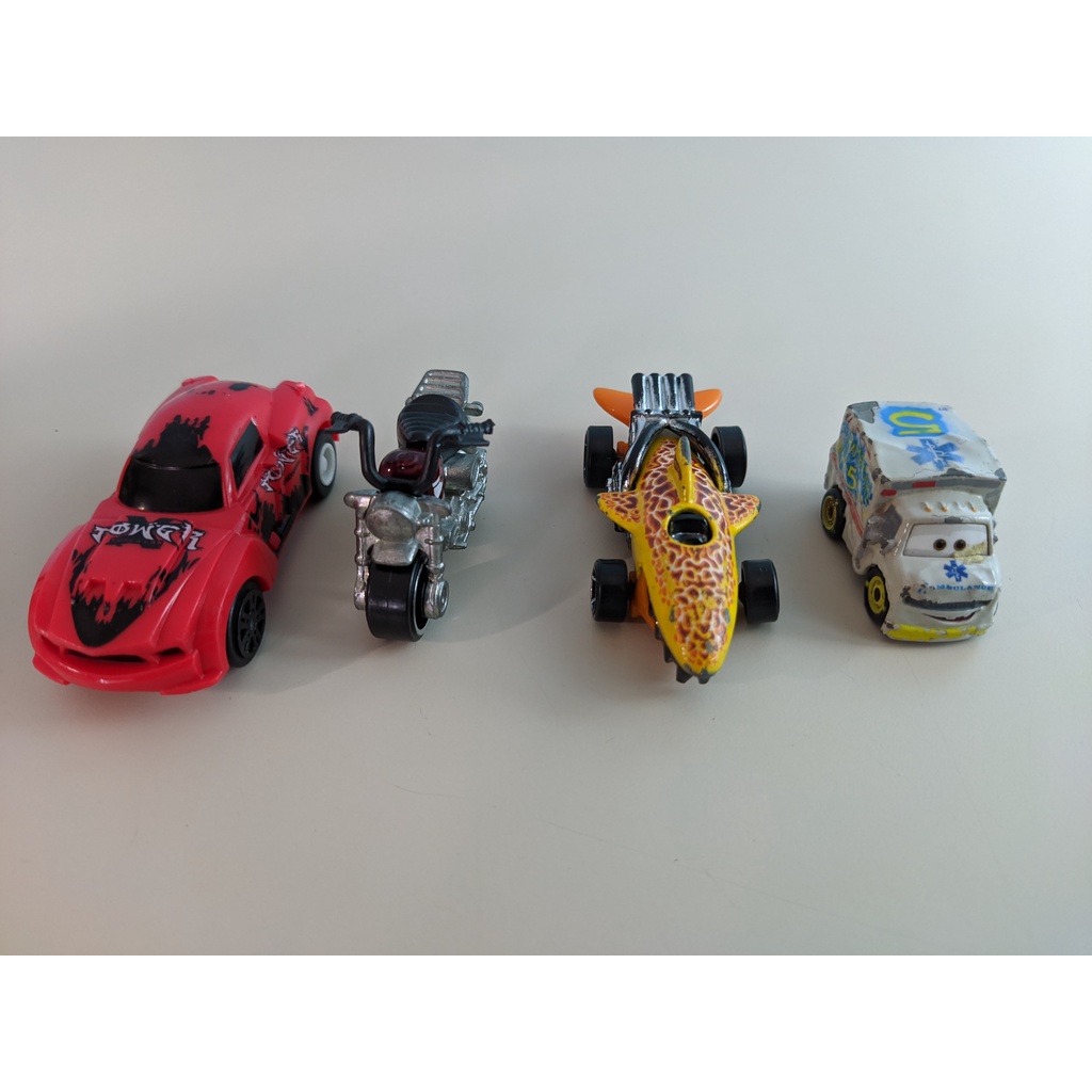 carrinhos cars disney hotweels e moto mini chopper mattel