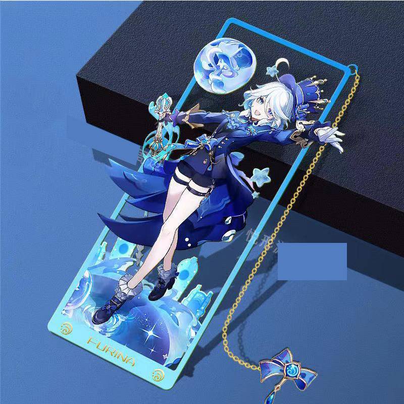 Anime Focors Furina Raiden Shogun Yae Miko Zhongli wanderer Keqing Xiao Hu Tao Nahida Bullet Journaling Marcadores De Me em Oferta na Shopee