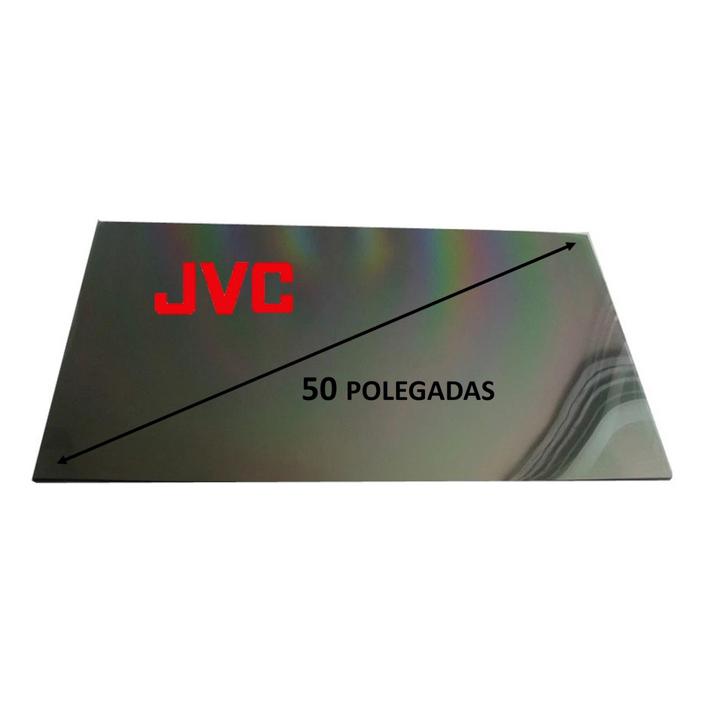 Filme Polarizador TV compatível c/ JVC 50 Polegadas