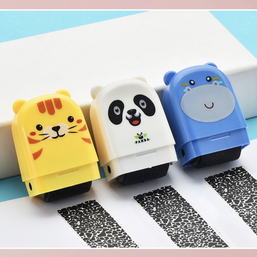 Privacidade Carimbo De Tipo Rolo Confidencialidade SealMulti-Função Graffiti Cover Word Of...