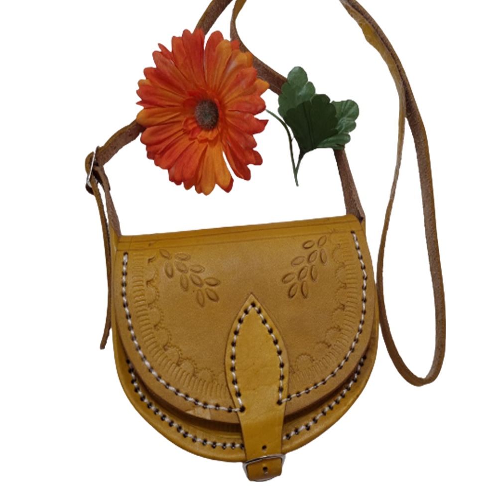 Bolsa Maria Bonita em Couro Artesanal n 02