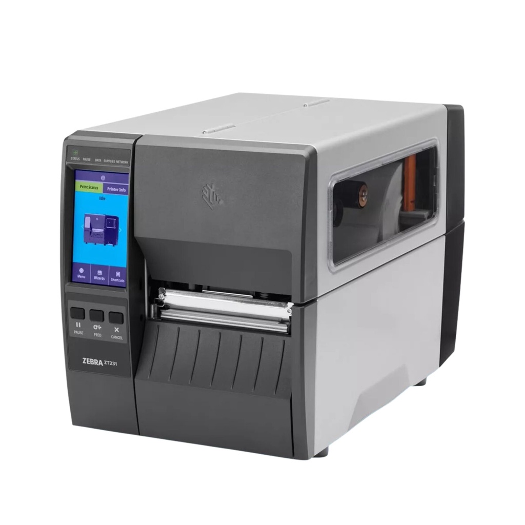 Impressora Etiquetas Zebra ZT231 USB, Bluetooth, Serial, Ethernet ZT23142-T0A000FZ - detalhe