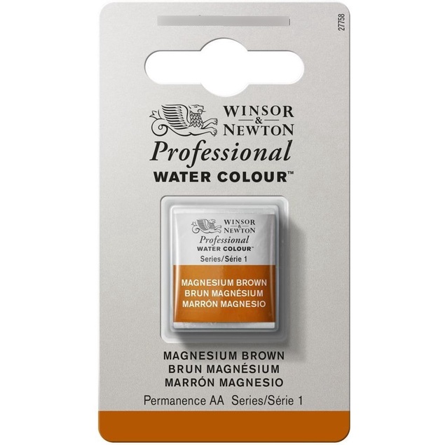 Aquarela Profissional Winsor Newton S1 381 Magnesium Brown