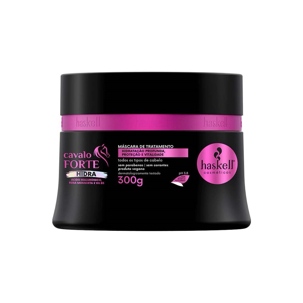 Máscara de Tratamento Cavalo Forte Hidra 300g - Haskell