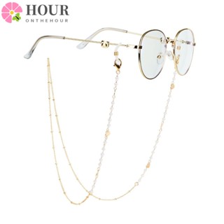 HOUR Chain Porta Cordão De Metal Para Óculos Com Disco Fashion Lanyard