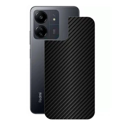 Película para Xiaomi Redmi 13c - Traseira de Fibra de Carbono Preta - Gshield