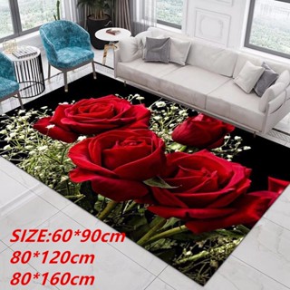 Tapete De Banho Com Flores Coloridas Modernas Para Decoração De Sala De Estar Mesa De Sofá Grande Área Tapetes De Banheiro Piso Antiderrapante