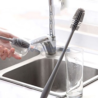 Escova Silicone Para Limpar Copo Taça Jarra Garrafa em Oferta na Shopee