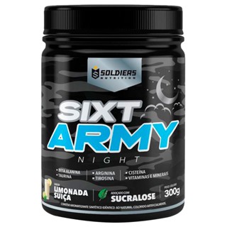 Pré-Treino Sixt Army Night 300g - Soldiers Nutrition