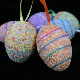 SUEBR Easter Conjunto De Ovos , Pingentes De Espuma Decorações De Páscoa , Decoração De Festas Coelhinho Pintados